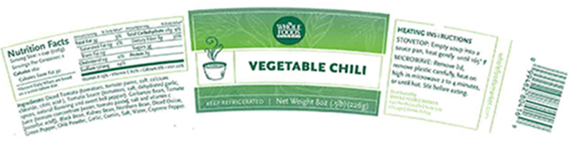 Brett Anthony Foods Issues Recall For Undeclared Milk In Whole Foods Market Branded Vegetable Chili Sold From Whole Foods Market Naperville